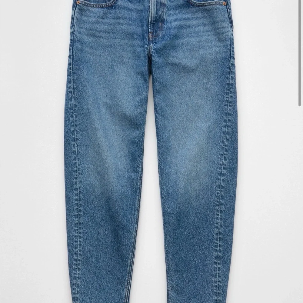 American Eagle Outfitters Women’s Stretch Barrel Jeans - Picture 2 of 6